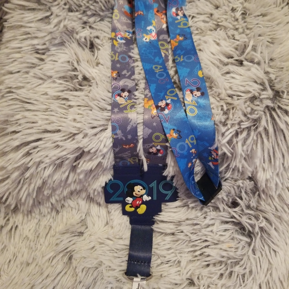 Disney Parks Celebration Mickey 2019 Lanyard NWT